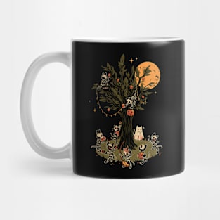 Black Cats Tree by Tobe Fonseca Mug